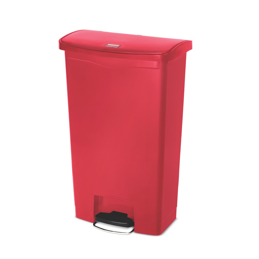 Číslo obrázku produktu 1: Odpadkový koš s nášlapem Rubbermaid® Profi, 50 litrů, červená