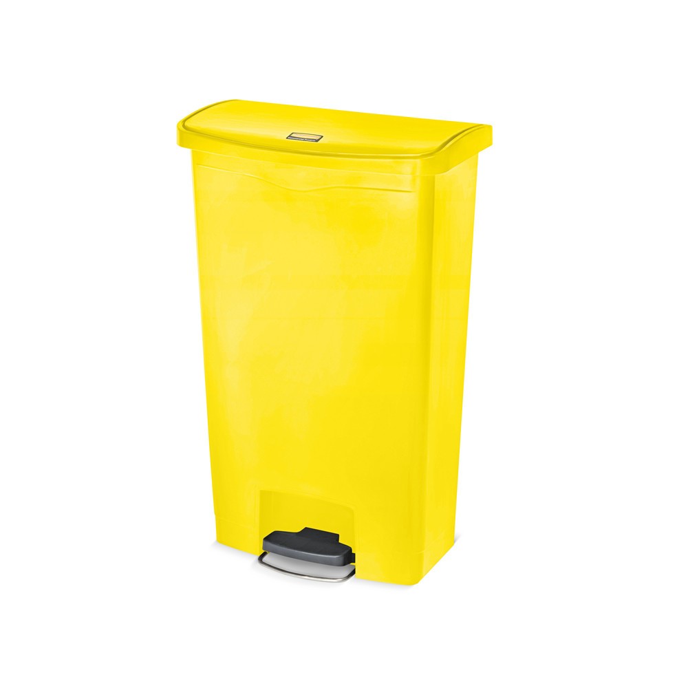 Číslo obrázku produktu 1: Odpadkový koš s nášlapem Rubbermaid® Profi, 30 litrů, žlutá