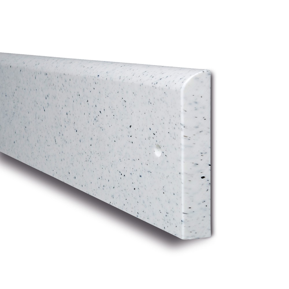Číslo obrázku produktu 1: Protinárazová ochrana MORAVIA na stěny, k montáži, VxŠ 200 x 20 mm, délka 2060 mm, světlá žula