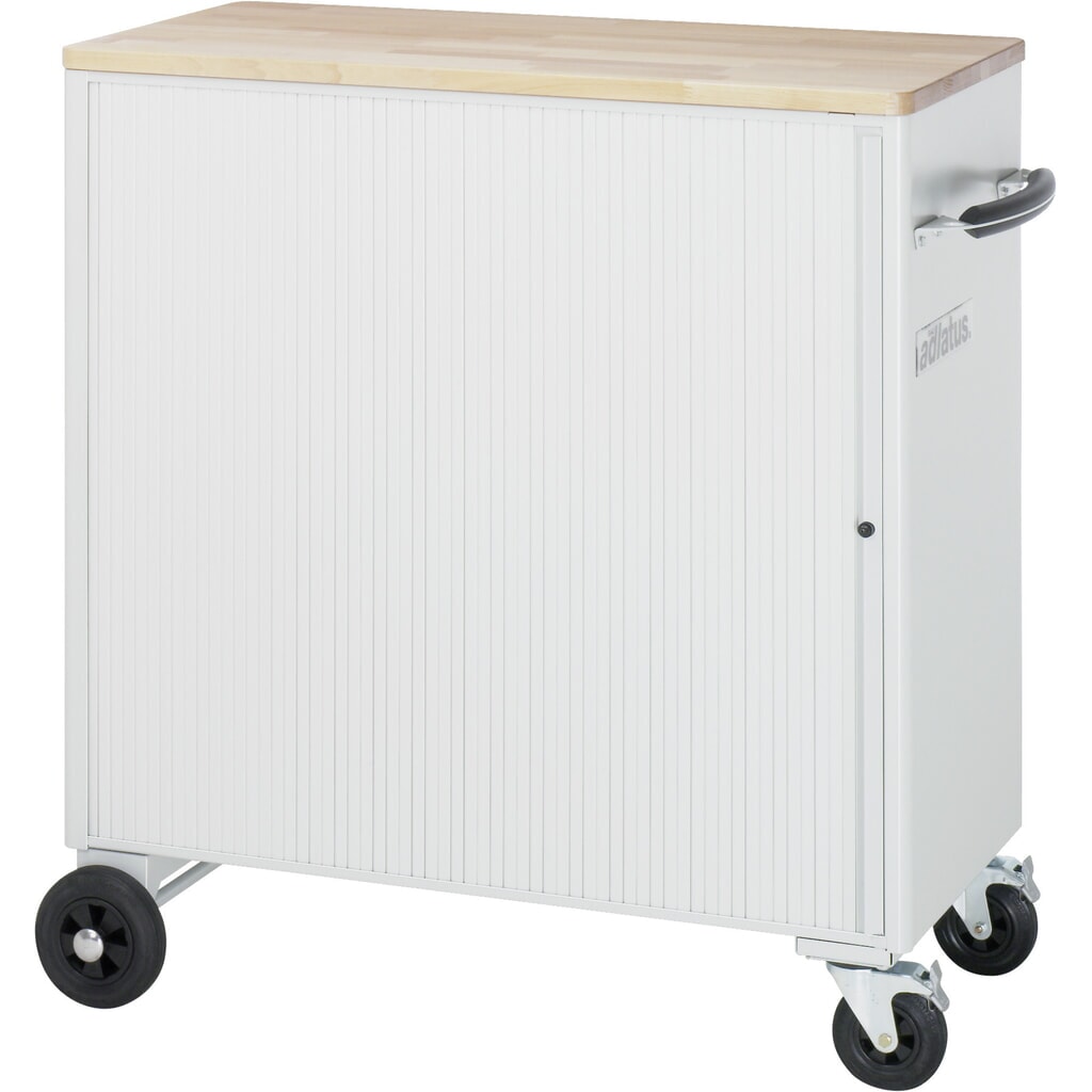 Nástrojový vozík RAU řada adlatus, VxŠxH 1080 x 1025 x 520 mm, 6x zásuvka 2 x 40, 3 x 105, 1 x 130 mm, buková pracovní deska Číslo obrázku produktu 5: Nástrojový vozík RAU řada adlatus, VxŠxH 1080 x 1025 x 520 mm, 6x zásuvka 2 x 40, 3 x 105, 1 x 130 mm, buková pracovní deska