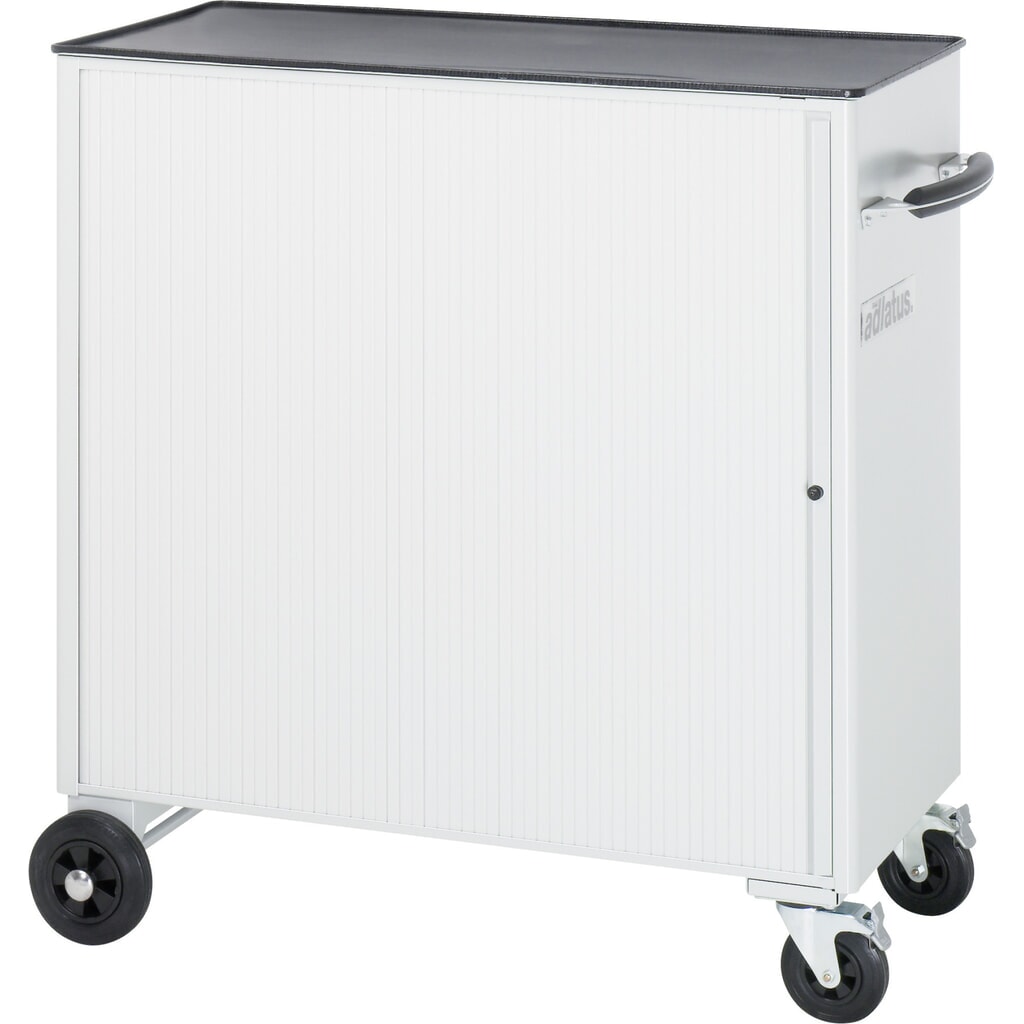 Číslo obrázku produktu 3: Nástrojový vozík RAU řada adlatus, VxŠxH 1 080 x 1025 x 520 mm, 10x zásuvka 4 x 65, 4 x 130, 2 x 150 mm, kovová pracovní deska