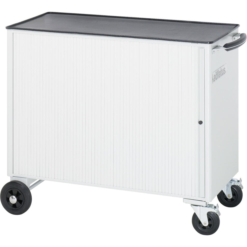 Číslo obrázku produktu 2: Nástrojový vozík RAU řada adlatus, VxŠxH 890 x 1025 x 520 mm, 5x zásuvka 3 x 40, 2 x 105 mm, kovová pracovní deska