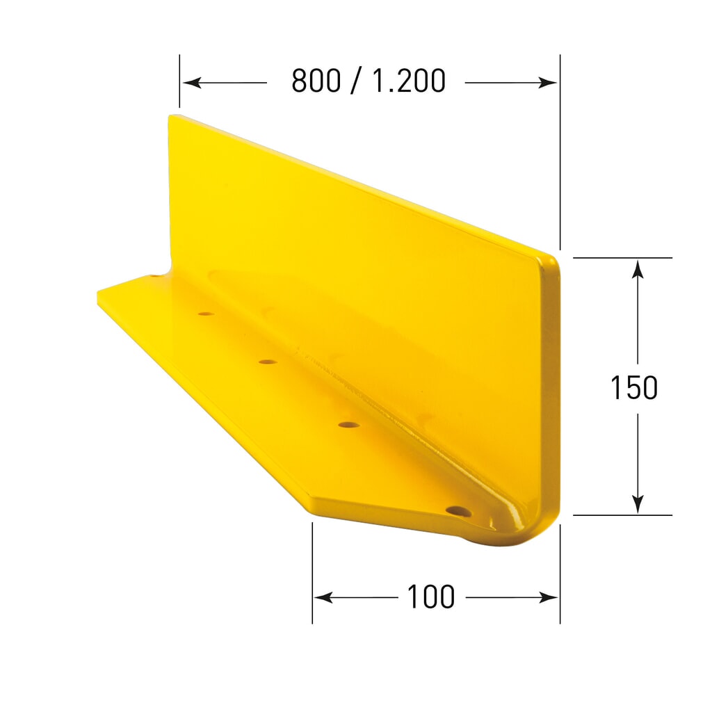 Naváděč kol a pneumatik, VxŠ 150 x 800 mm, tloušťka 6 mm Číslo obrázku produktu 7: Naváděč kol a pneumatik, VxŠ 150 x 800 mm, tloušťka 6 mm