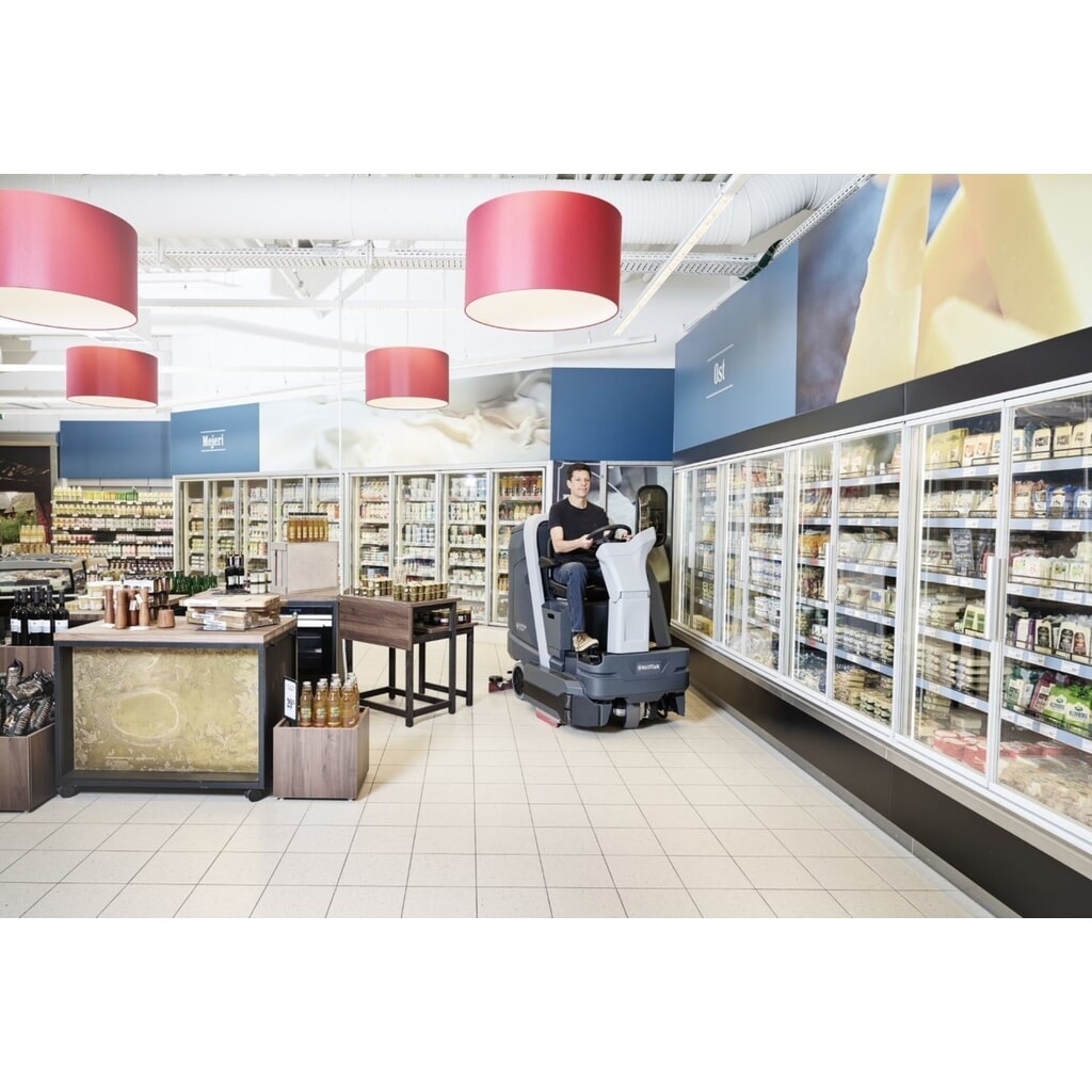 Číslo obrázku produktu 5: Nilfisk® zametací a vysávací stroj se sedící obsluhou SC6000 860D, pracovní šířkou 863 mm