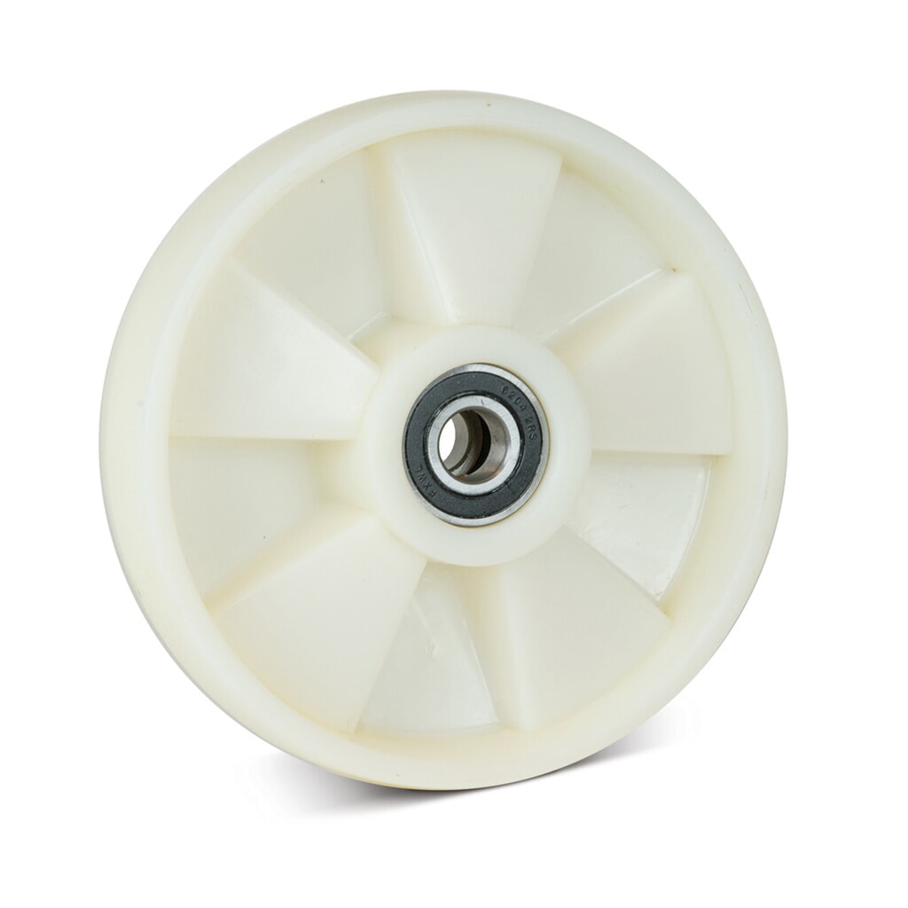 Nylonový volant pro ruční paletový vozík Ameise® typ ACY20, základní/ekonomický typ DF20, rok od '09, Ø 180 mm Obrázek produktu: Nylonový volant pro ruční paletový vozík Ameise® typ ACY20, základní/ekonomický typ DF20, rok od '09, Ø 180 mm