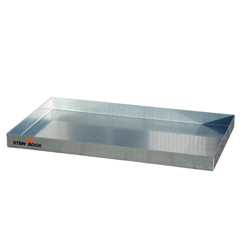 Číslo obrázku produktu 1: Ocelová sběrná vana pro malé nádoby, VxŠxH 70 x 600 x 1000 mm