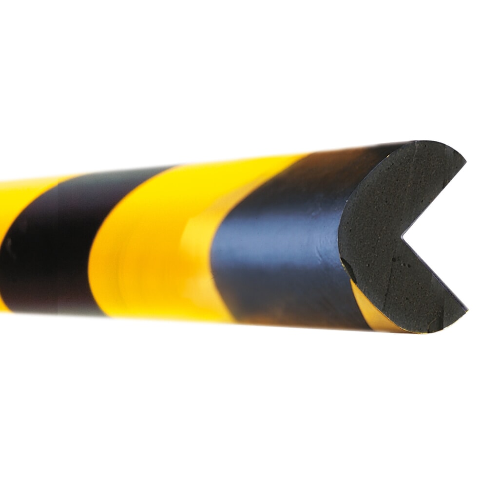 Ochrana hran proti nárazům MORAVIA, magnetická, půlkruhová, VxŠ 30 x 30 mm, délka 1 m Obrázek produktu: Ochrana hran proti nárazům MORAVIA, magnetická, půlkruhová, VxŠ 30 x 30 mm, délka 1 m