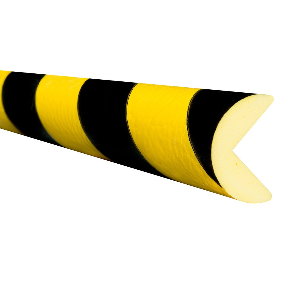 Číslo obrázku produktu 1: Ochrana hran proti nárazům, kruhová, samolepicí, VxŠ 40 x 40 mm, délka 5 m