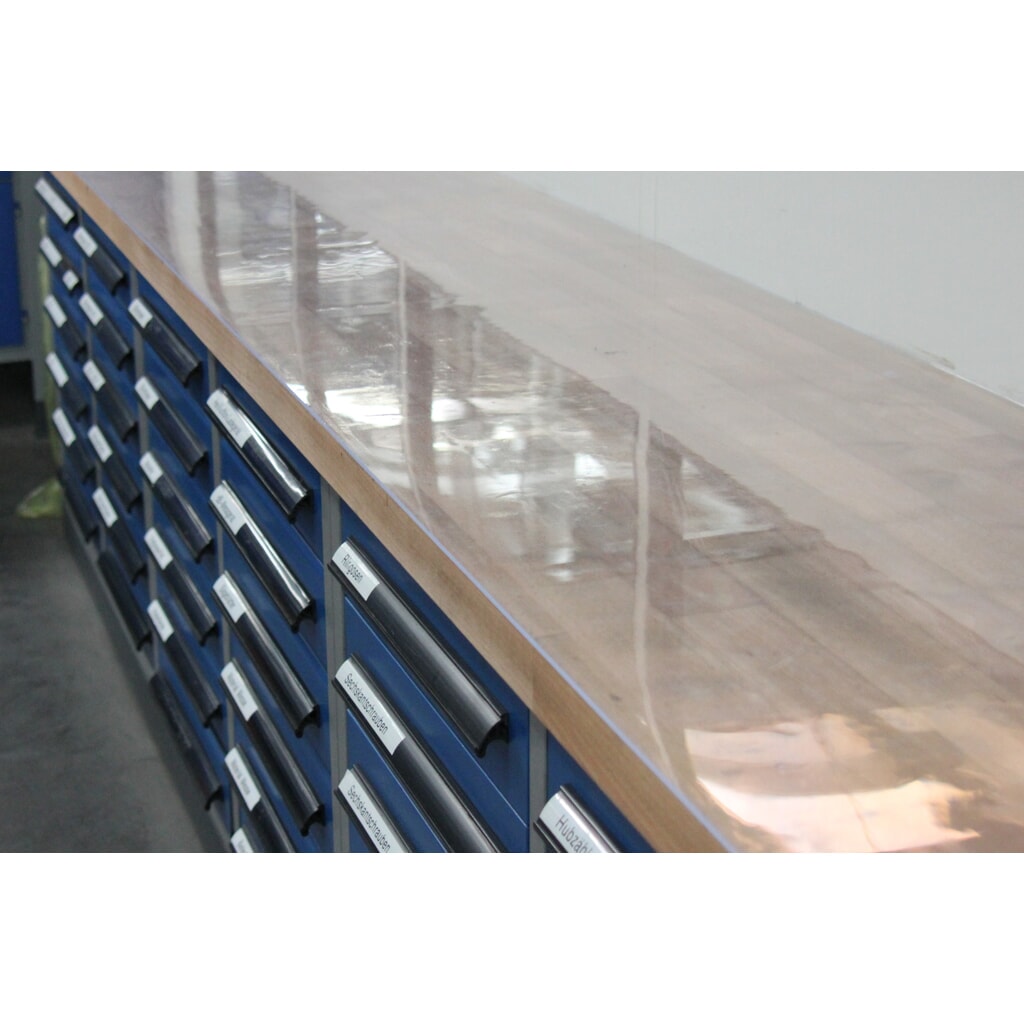 Ochranná podložka na pracovní stůl, síla 3 mm, dך 750 × 700 mm Obrázek produktu: Ochranná podložka na pracovní stůl, síla 3 mm, dך 750 × 700 mm