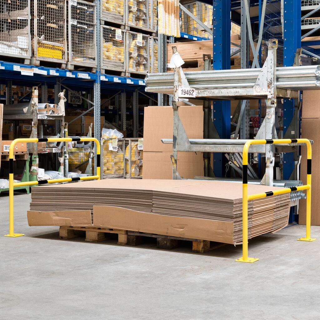Ochranný oblouk Small, použití ve vnitřních prostorách, VxŠ 1000 x 1000 mm Číslo obrázku produktu 2: Ochranný oblouk Small, použití ve vnitřních prostorách, VxŠ 1000 x 1000 mm