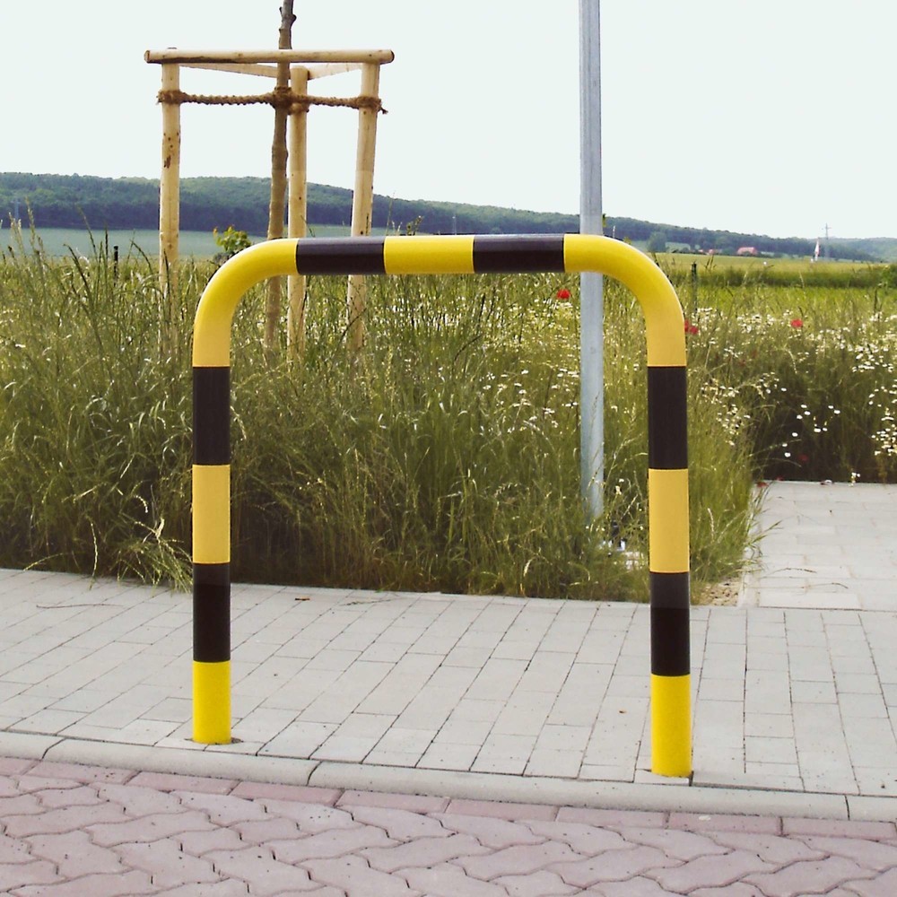 Číslo obrázku produktu 3: Ochranný oblouk - použití ve venkovních prostorách, Ø 76 mm, VxŠ 1 200 x 1 000 mm
