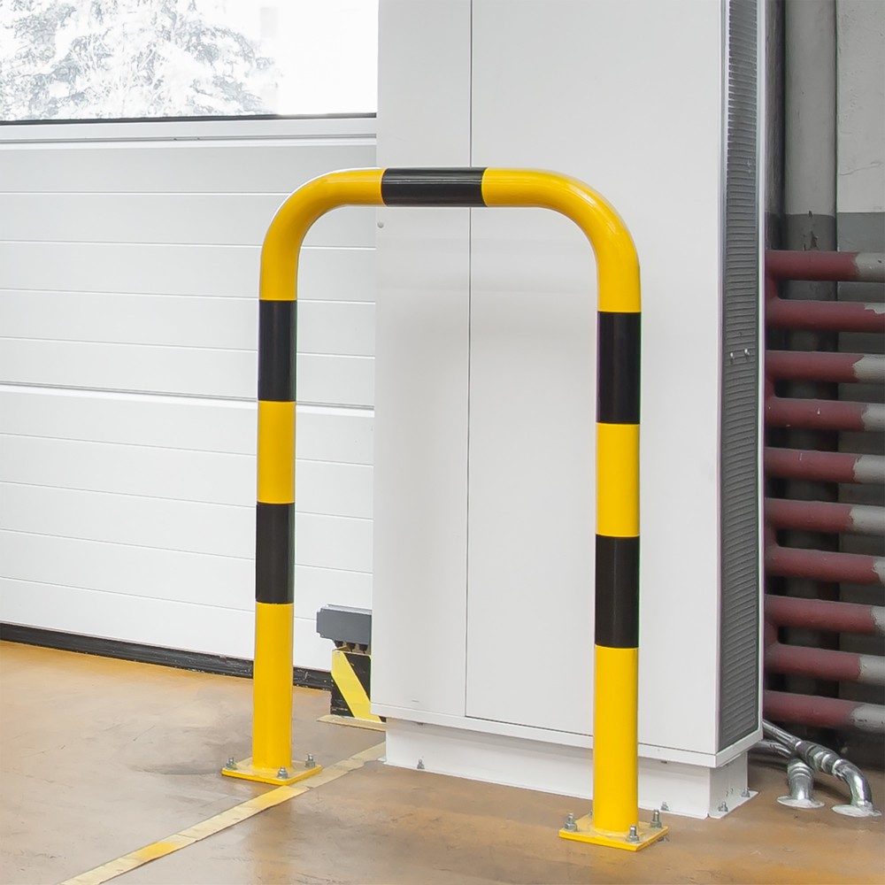 Číslo obrázku produktu 2: Ochranný oblouk - použití ve vnitřních prostorách, Ø 76 mm, VxŠ 1 200 x 750 mm