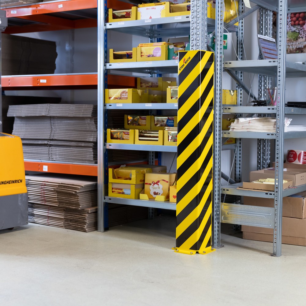 Číslo obrázku produktu 5: Ochranný roh Steinbock® SAW-1, profil U, VxŠxH 1 200 x 160 x 160 mm