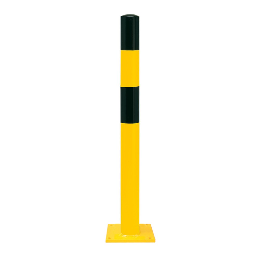 Číslo obrázku produktu 2: Ochranný sloupek MORAVIA, k instalaci pomocí kotev, venkovní použití, výška 1200 mm, Ø 90 mm