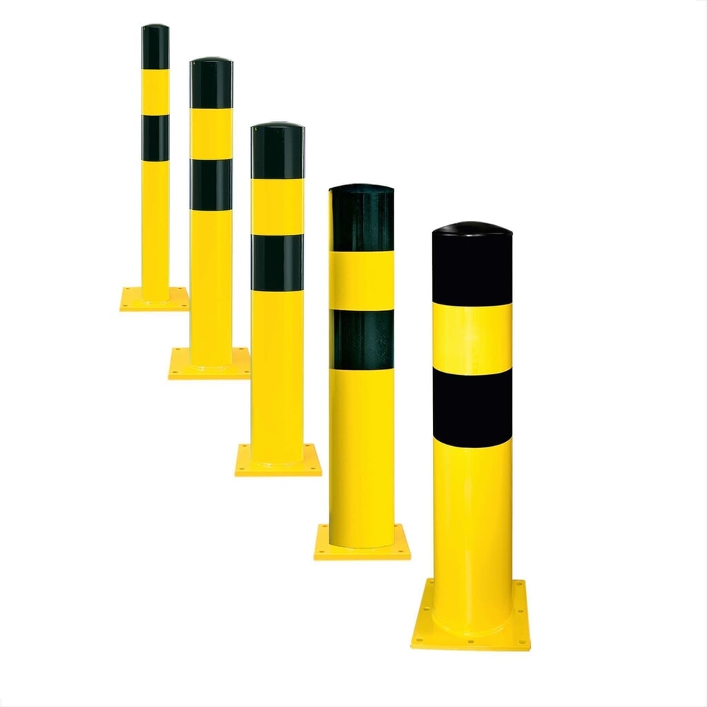 Ochranný sloupek MORAVIA, k instalaci pomocí kotev, venkovní použití, výška 1200 mm, Ø 159 mm Číslo obrázku produktu 4: Ochranný sloupek MORAVIA, k instalaci pomocí kotev, venkovní použití, výška 1200 mm, Ø 159 mm