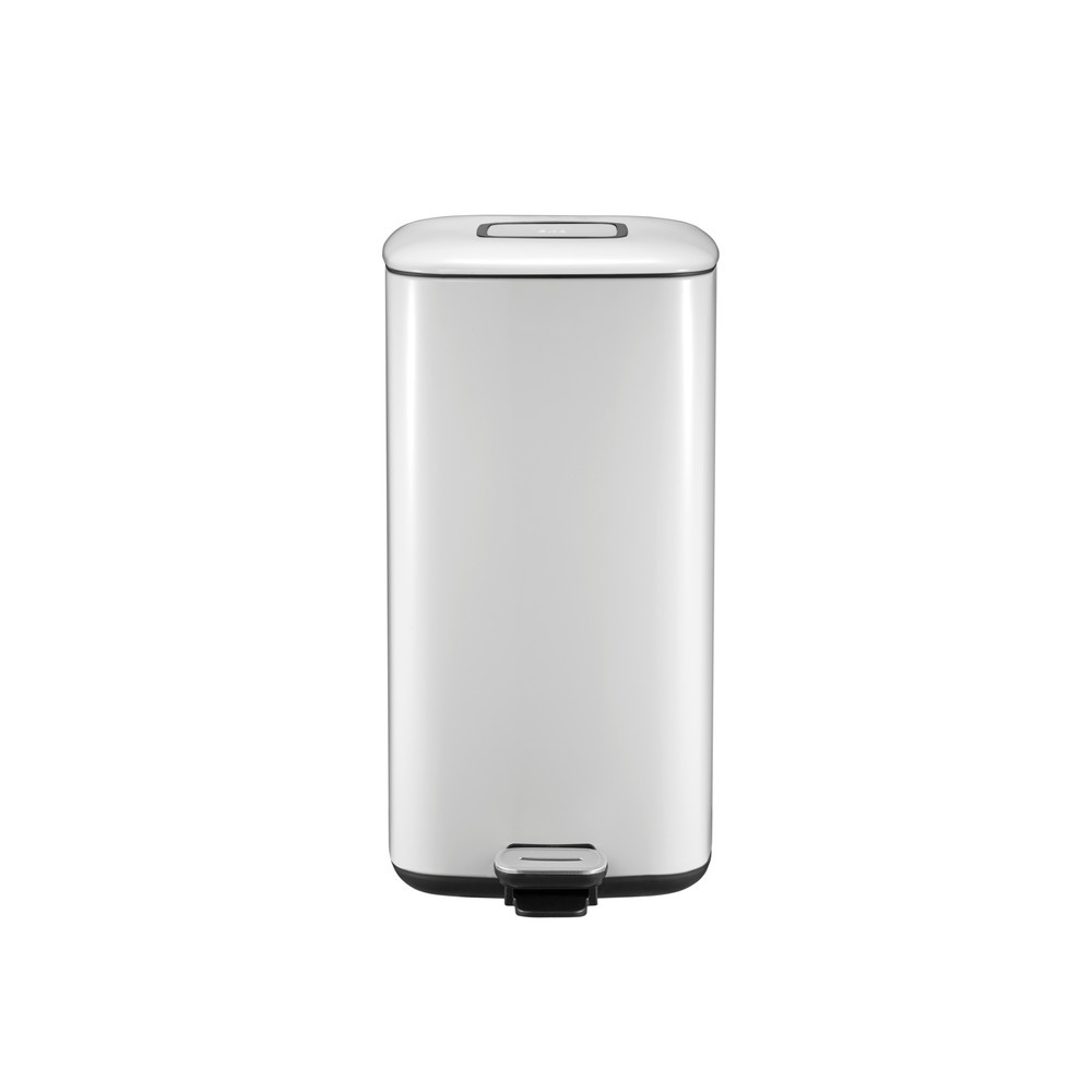 Číslo obrázku produktu 2: Odpadkový koš s nášlapem Regent, 20 l, bílý