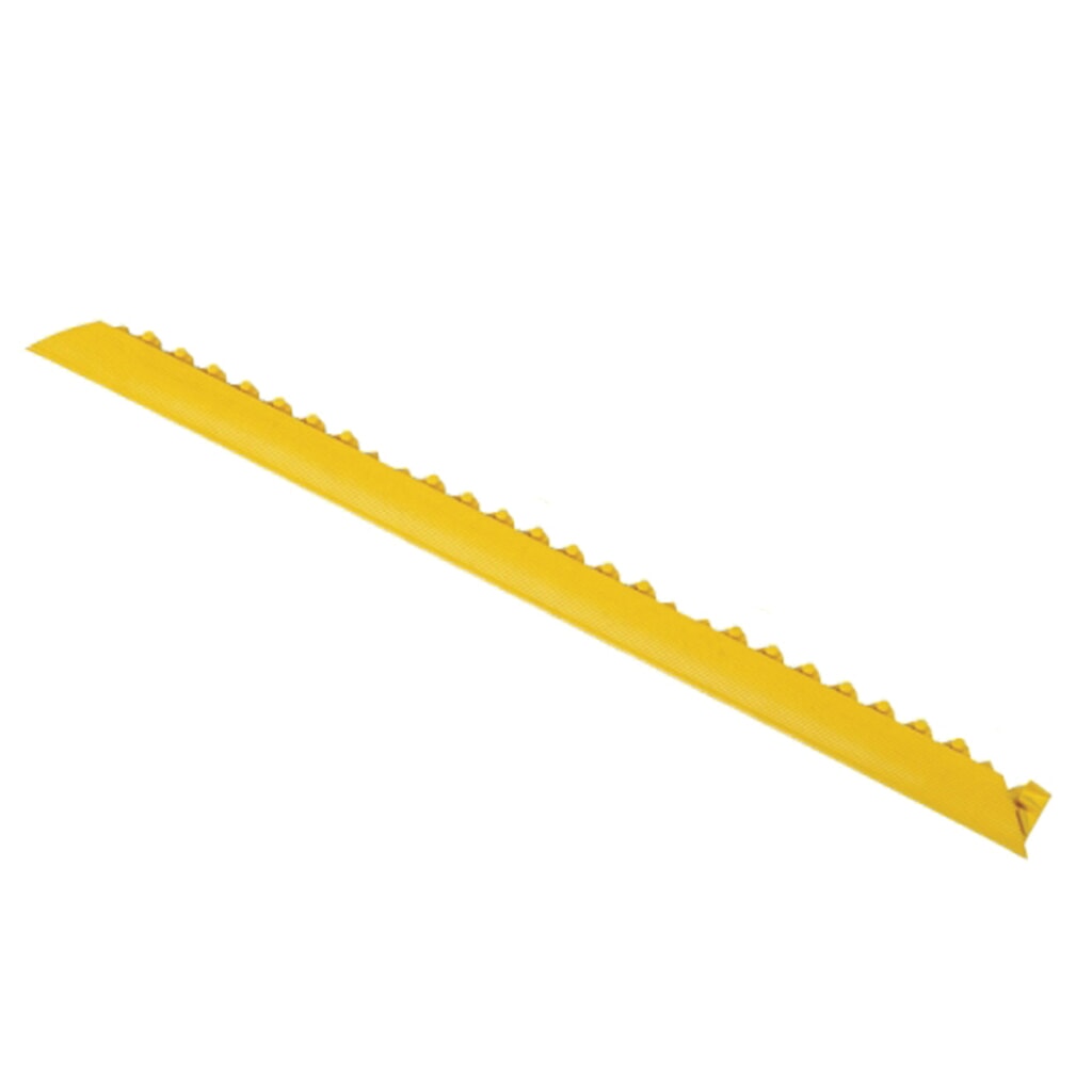 Číslo obrázku produktu 8: Okrajová lišta, nástrčný systém pro pracoviště svářeče, nopky, ŠxH 910 x 52 mm, žlutá