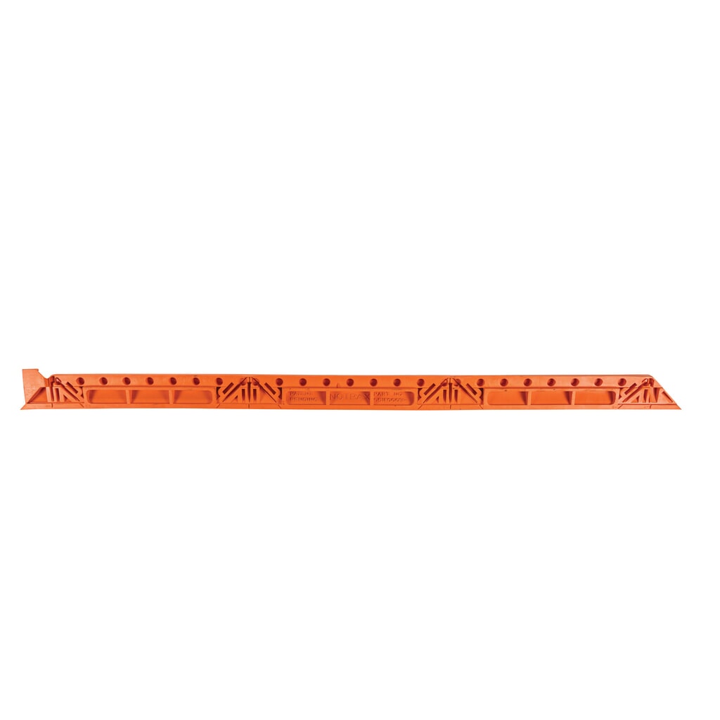 Okrajová lišta protiúnavové rohože z nitrilové gumy, pero, ŠxH 1520 x 52 mm, oranžová Číslo obrázku produktu 4: Okrajová lišta protiúnavové rohože z nitrilové gumy, pero, ŠxH 1520 x 52 mm, oranžová
