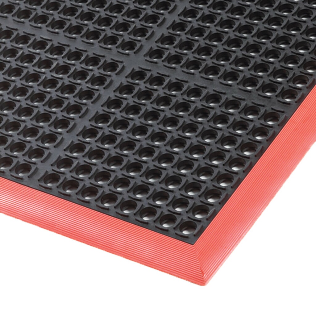 Okrajová lišta protiúnavové rohože z nitrilové gumy, pero, ŠxH 910 x 52 mm, oranžová Obrázek produktu: Okrajová lišta protiúnavové rohože z nitrilové gumy, pero, ŠxH 910 x 52 mm, oranžová