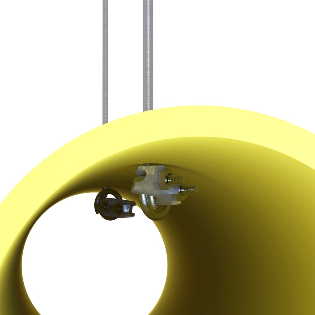 Omezovač výšky „Papa“, závěsný, Ø 140 mm, délka 1000 mm Číslo obrázku produktu 9: Omezovač výšky „Papa“, závěsný, Ø 140 mm, délka 1000 mm