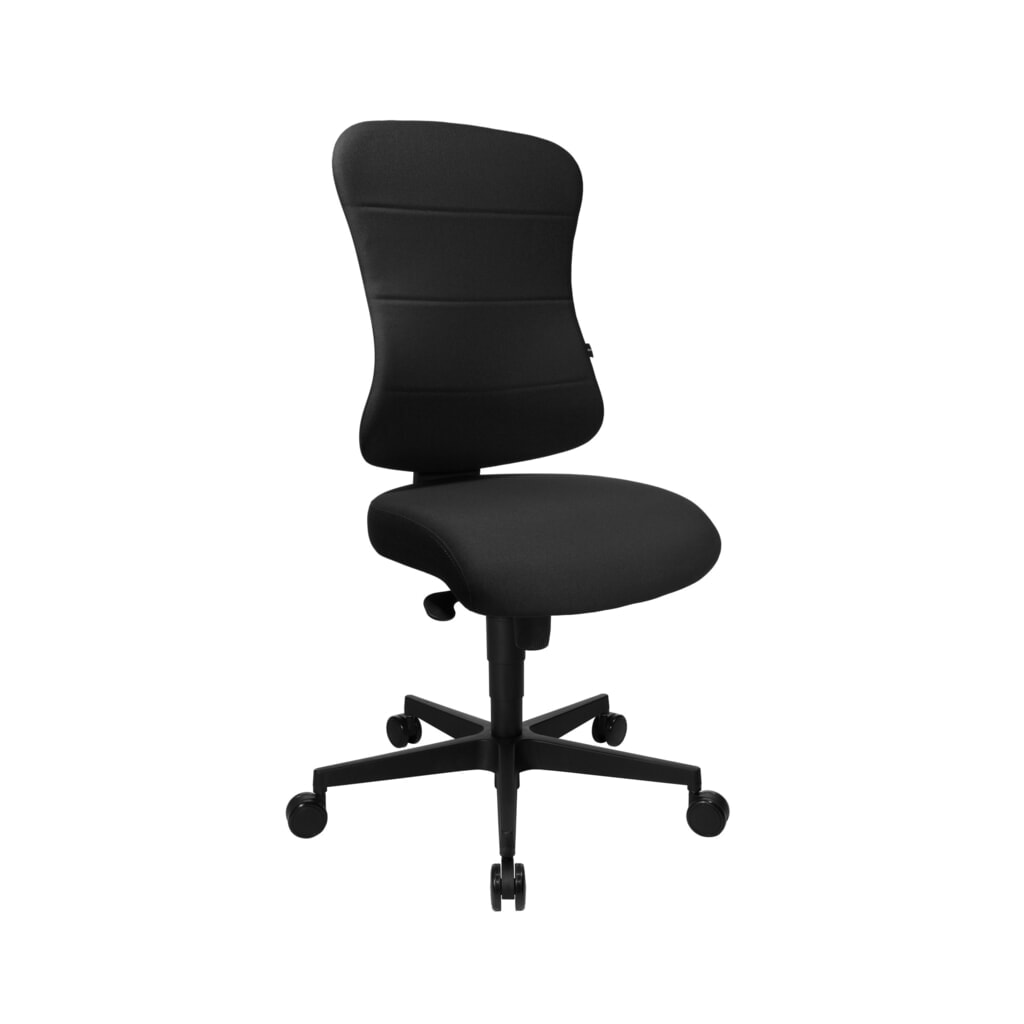 Otočná kancelářská židle Topstar® Art Comfort, černá, bez područek Číslo obrázku produktu 3: Otočná kancelářská židle Topstar® Art Comfort, černá, bez područek