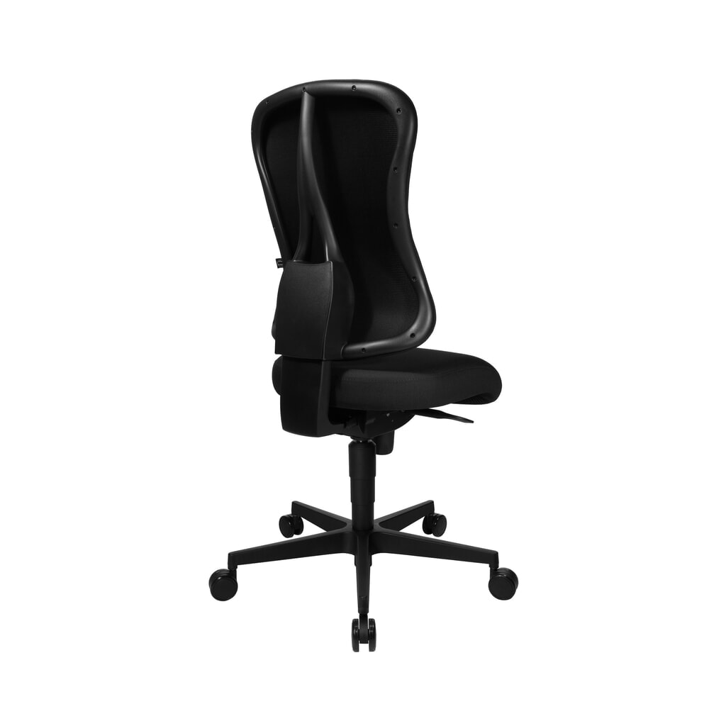 Otočná kancelářská židle Topstar® Art Comfort, černá, bez područek Číslo obrázku produktu 4: Otočná kancelářská židle Topstar® Art Comfort, černá, bez područek