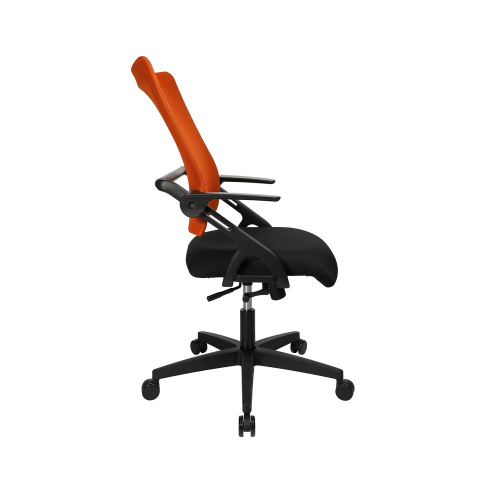 Číslo obrázku produktu 4: Otočná kancelářská židle Topstar® New S'move, černá, oranžová
