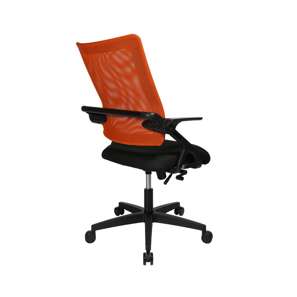 Číslo obrázku produktu 5: Otočná kancelářská židle Topstar® New S'move, černá, oranžová