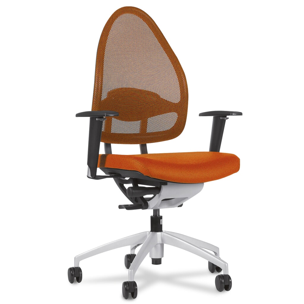 Kancelářská otočná židle Topstar® Open Base 10, bez hlavové opěrky, ergonomické provedení, černá Obrázek produktu: Kancelářská otočná židle Topstar® Open Base 10, bez hlavové opěrky, ergonomické provedení, černá
