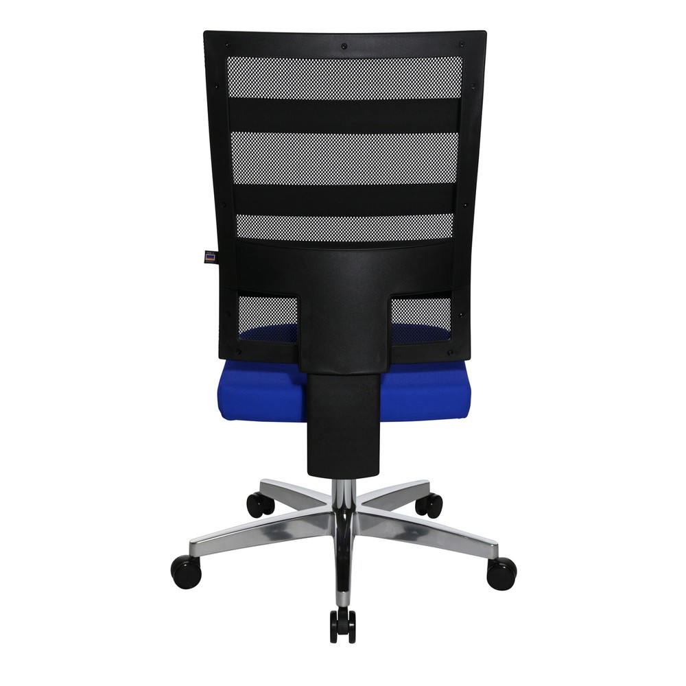 Číslo obrázku produktu 5: Otočná kancelářská židle Topstar® X-Pander, síťované opěradlo, funkce Fitness, modrá