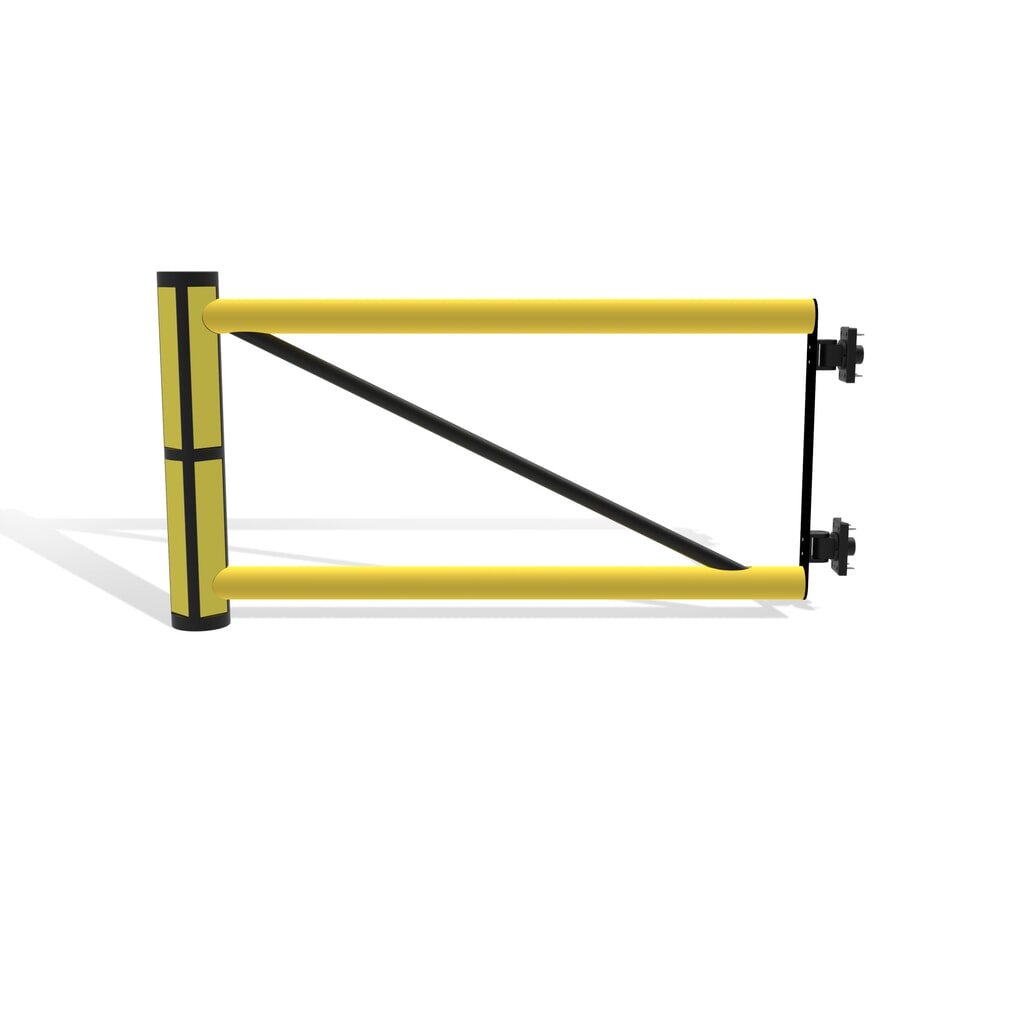 Otočné dveře pro bezpečnostní zábradlí „Delta“, V׊ 1200 × 1200 mm Číslo obrázku produktu 3: Otočné dveře pro bezpečnostní zábradlí „Delta“, V׊ 1200 × 1200 mm