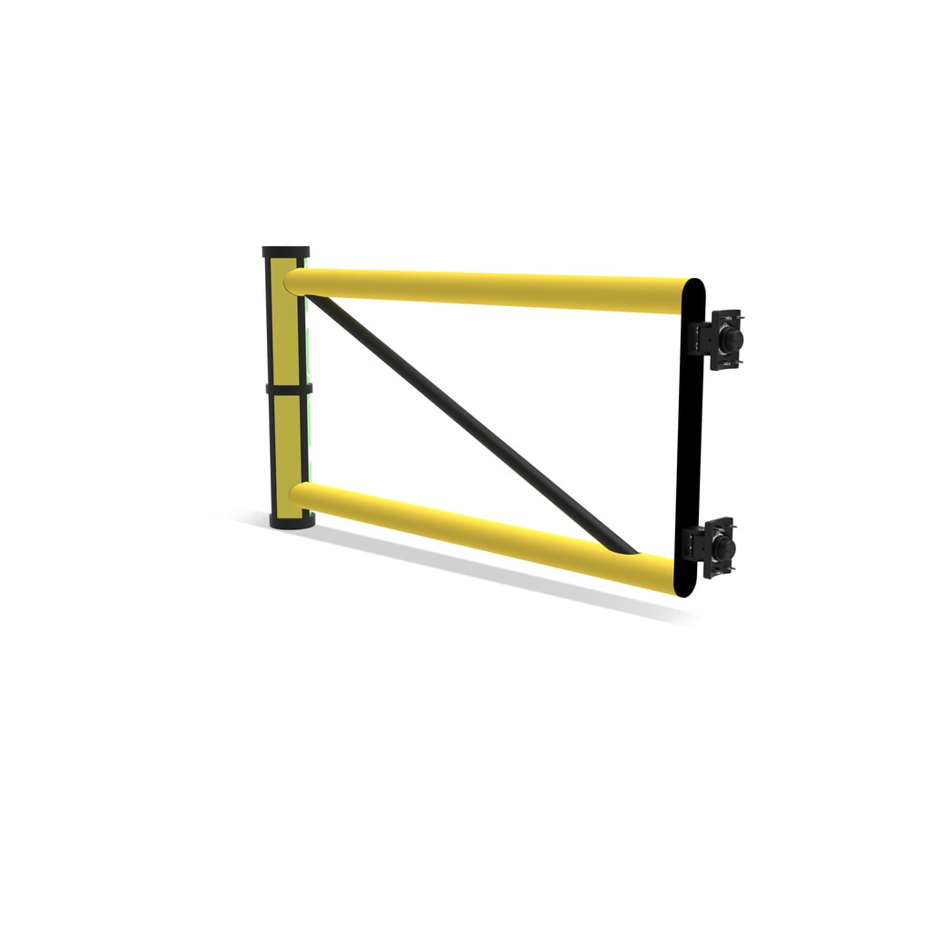 Otočné dveře pro bezpečnostní zábradlí „Delta“, V׊ 1200 × 1200 mm Číslo obrázku produktu 4: Otočné dveře pro bezpečnostní zábradlí „Delta“, V׊ 1200 × 1200 mm