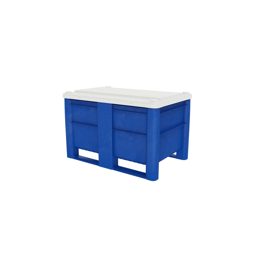 Číslo obrázku produktu 2: Paletový box, 500 litrů, modrá