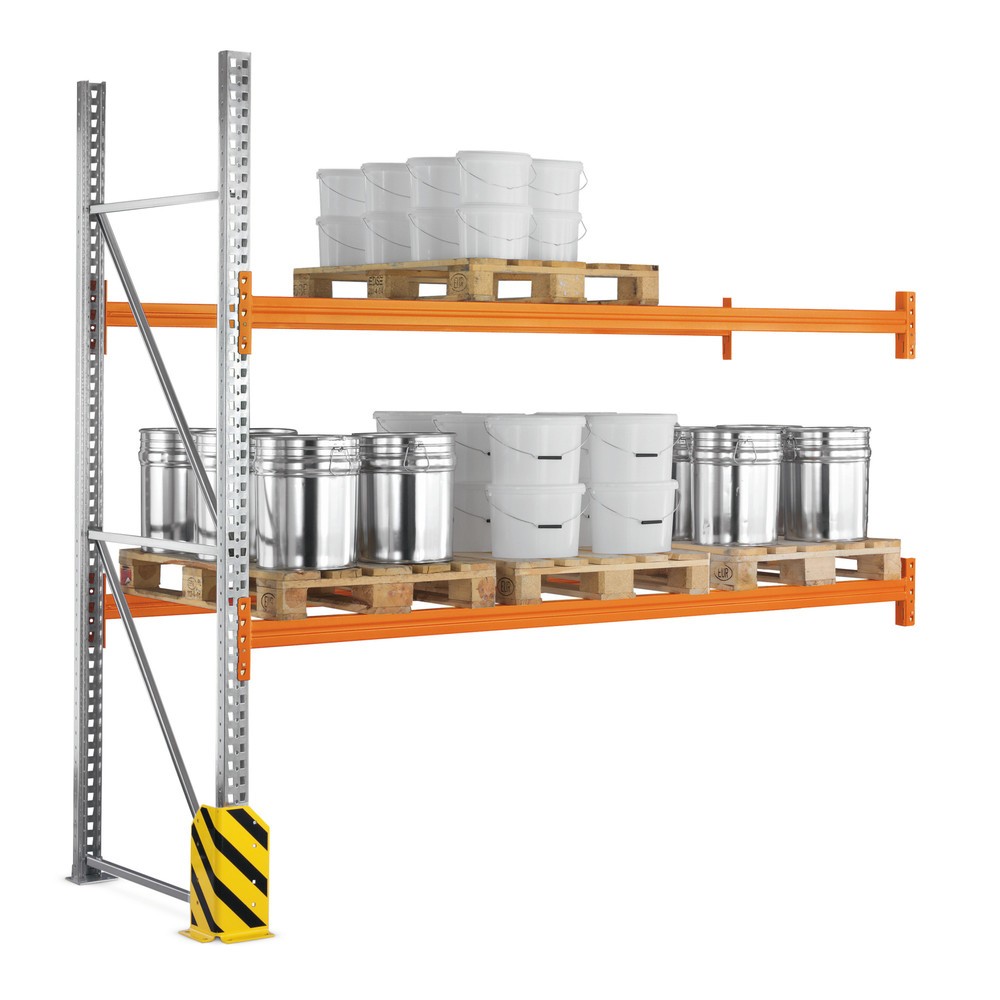 Obrázek produktu: Paletový regál META MULTIPAL, přídavné pole, nosnost 4 420 kg, VxŠxH 2 700 x 1 825 x 1 100 mm