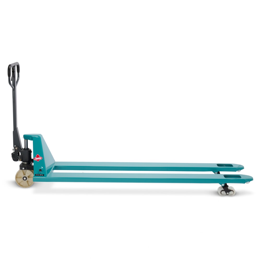 Číslo obrázku produktu 9: Paletový vozík Ameise® PTM 2.0, nosnost 2000 kg, délka vidlí 2000 mm, nylon, tandemová nylon