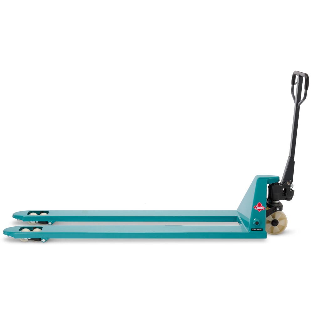 Číslo obrázku produktu 7: Ruční paletový vozík Ameise® PTM 2.0, nosnost 2000 kg, délka vidlí 1800 mm, nylon, tandemová kolečka
