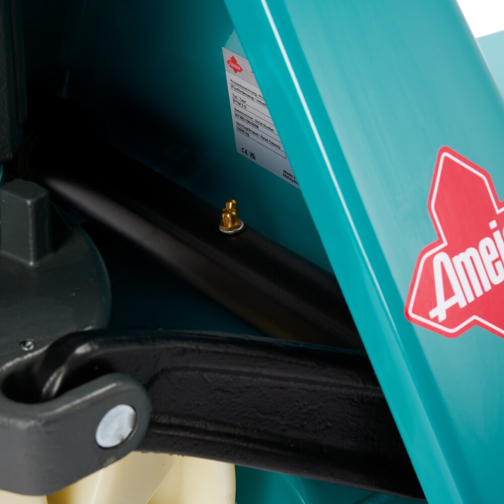 Číslo obrázku produktu 12: Ruční paletový vozík Ameise® PTM 2.0, nosnost 2000 kg, délka vidlí 1800 mm, nylon, tandemová kolečka