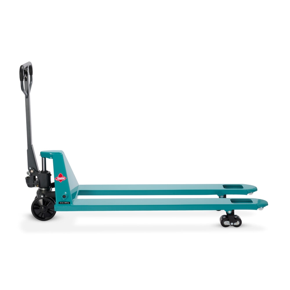 Číslo obrázku produktu 10: Paletový vozík Ameise® PTM 2.0, nosnost 2000 kg, délka vidlí 1500 mm, polyuretan, tandemová kolečka