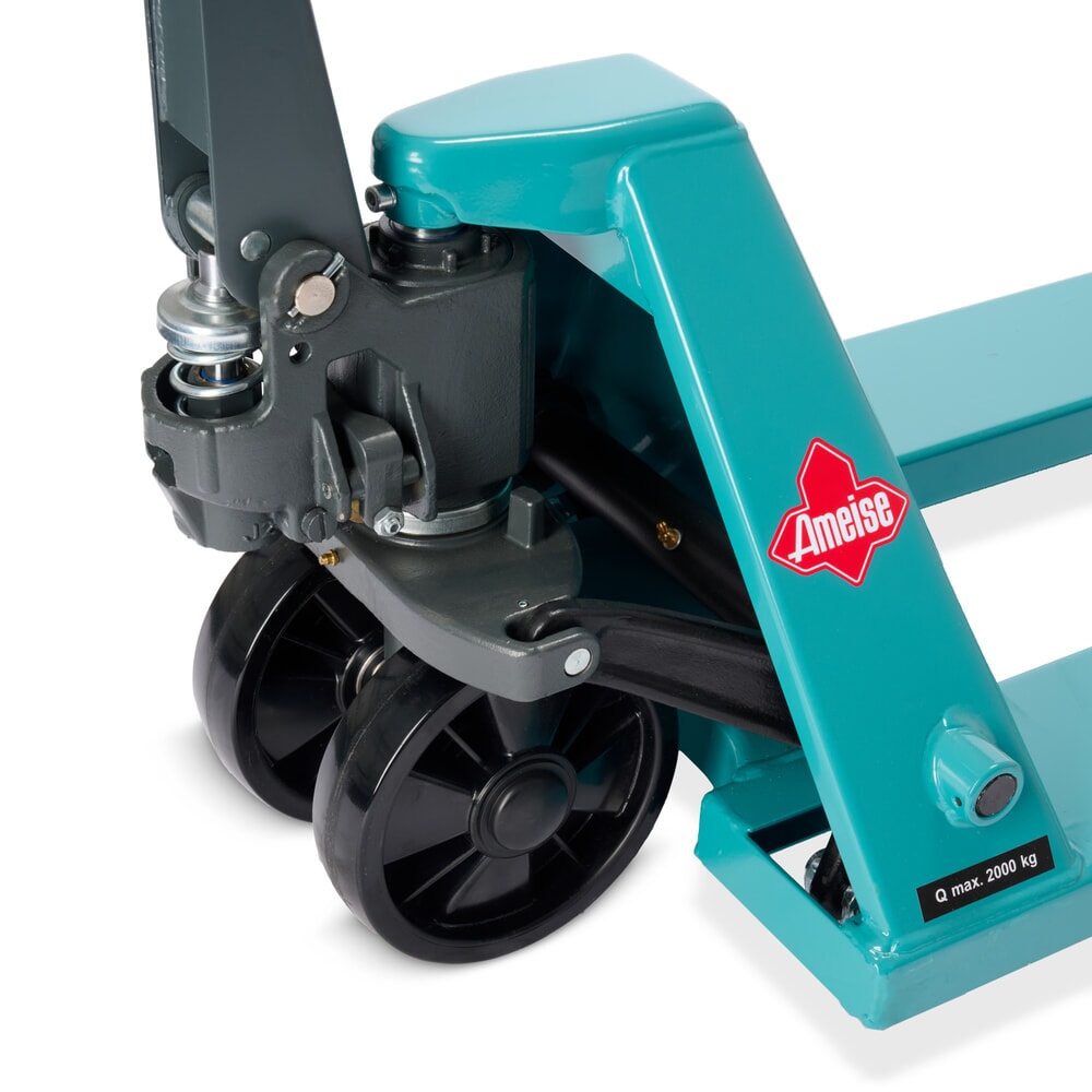 Číslo obrázku produktu 13: Paletový vozík Ameise® PTM 2.0, nosnost 2000 kg, délka vidlí 1500 mm, polyuretan, tandemová kolečka
