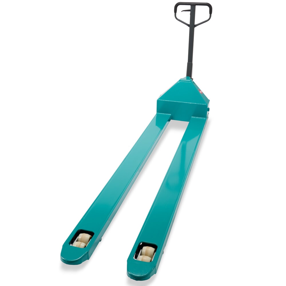 Číslo obrázku produktu 8: Ruční paletový vozík Ameise® PTM 2.0, nosnost 2000 kg, délka vidlí 2500 mm, nylon, tandemová kolečka