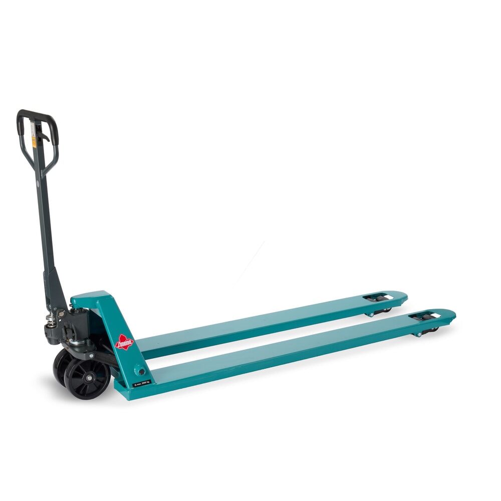 Číslo obrázku produktu 1: Paletový vozík Ameise® PTM 2.0, nosnost 2000 kg, délka vidlí 1500 mm, nylon, tandemová nylon