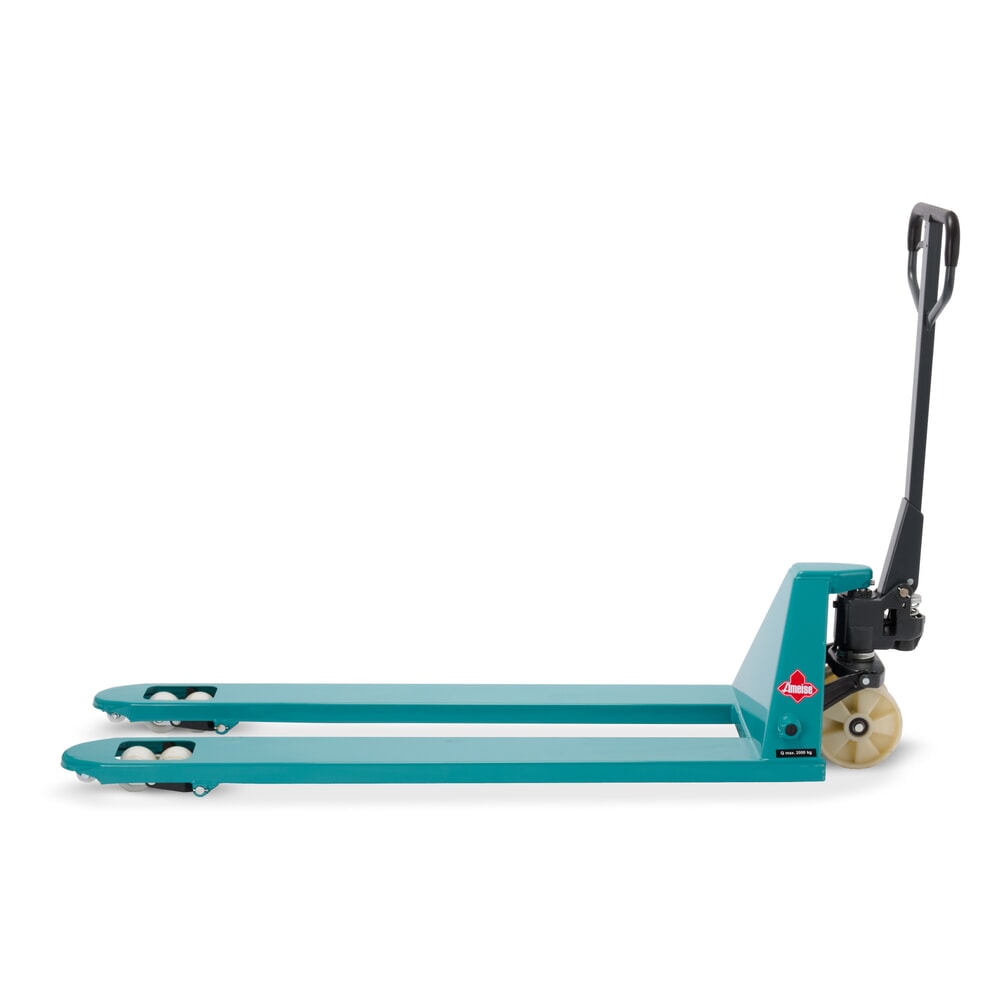 Číslo obrázku produktu 7: Paletový vozík Ameise® PTM 2.0, nosnost 2000 kg, délka vidlí 1500 mm, nylon, tandemová nylon