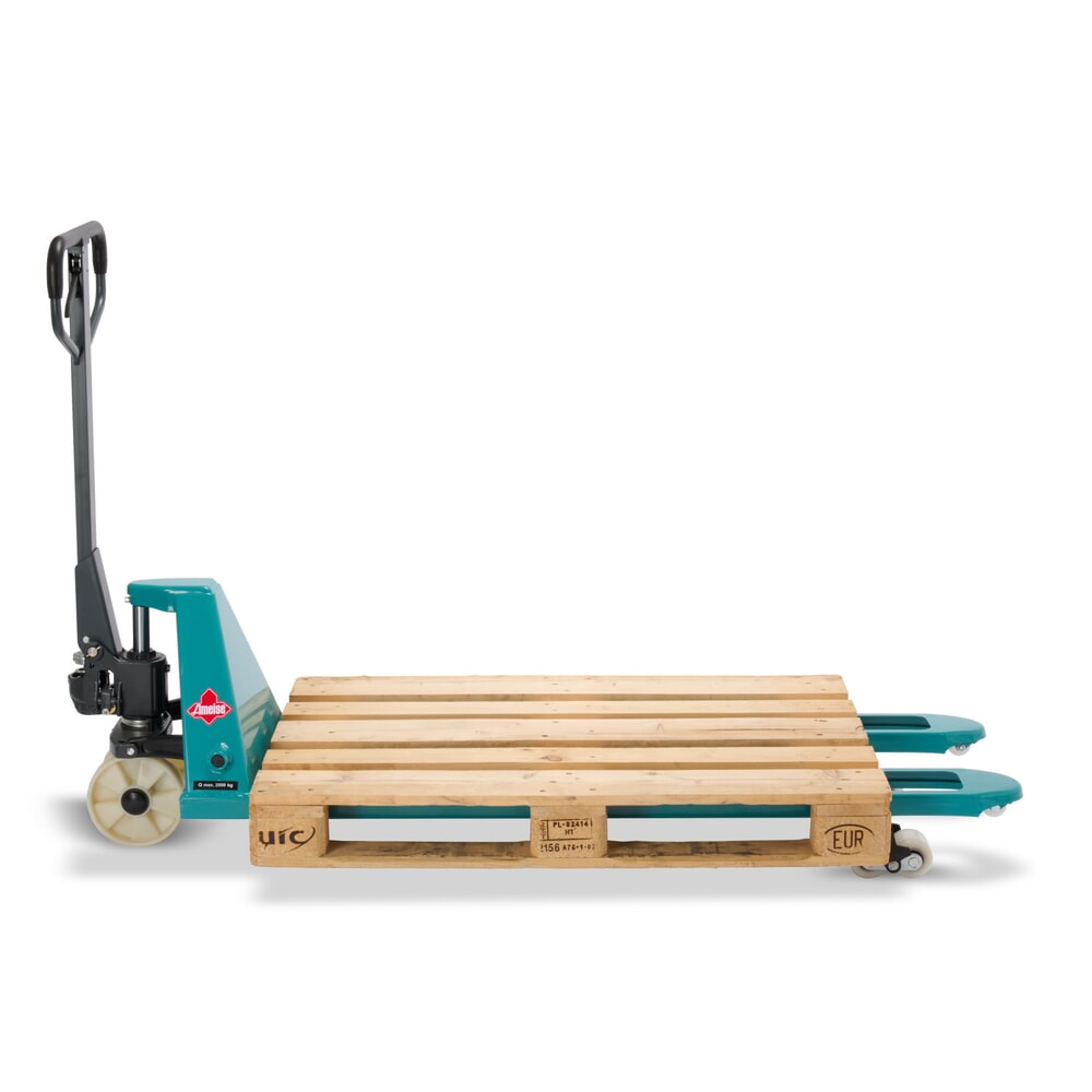 Číslo obrázku produktu 9: Paletový vozík Ameise® PTM 2.0, nosnost 2000 kg, délka vidlí 1500 mm, nylon, tandemová nylon
