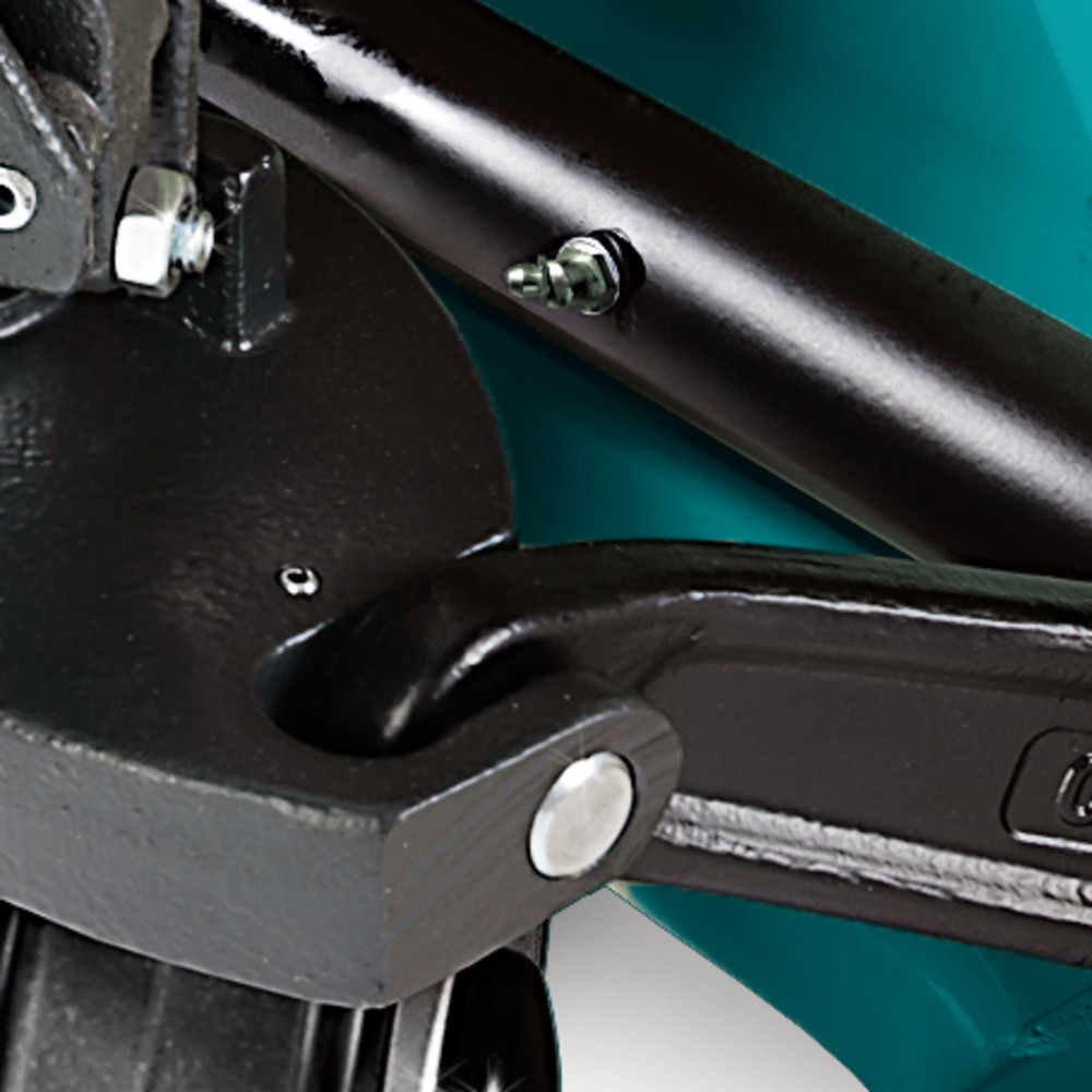 Číslo obrázku produktu 7: Ruční paletový vozík Ameise® PTM 2.0, nosnost 2000 kg, délka vidlí 1150 mm, plná pryž/polyuretan, tandemová kolečka