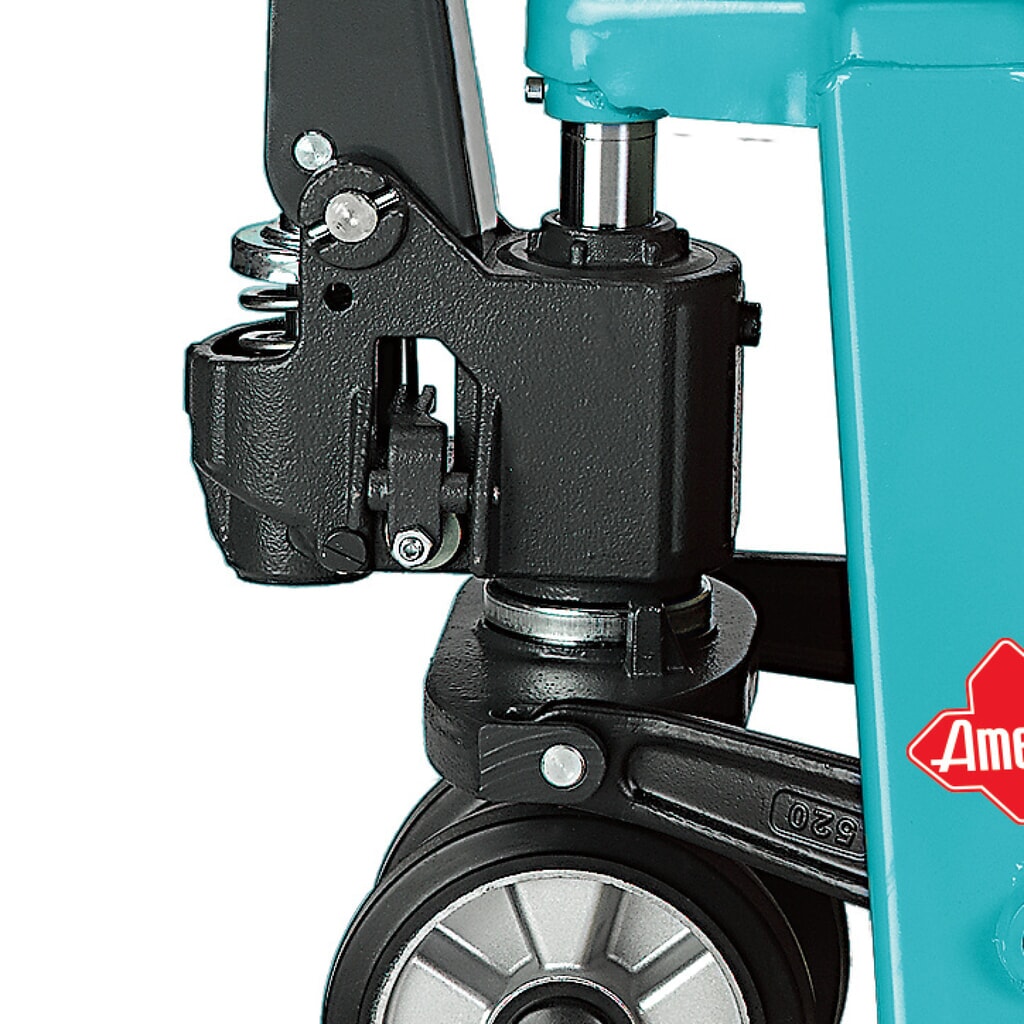 Číslo obrázku produktu 8: Ruční paletový vozík Ameise® PTM 2.0, nosnost 2000 kg, délka vidlí 800 mm, plná pryž/polyuretan, tandemová kolečka