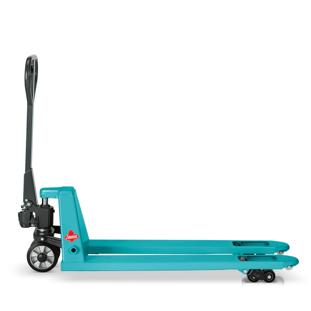 Číslo obrázku produktu 8: Ruční paletový vozík Ameise® PTM 2.0, nosnost 2000 kg, délka vidlí 1150 mm, plná pryž/polyuretan, tandemová kolečka