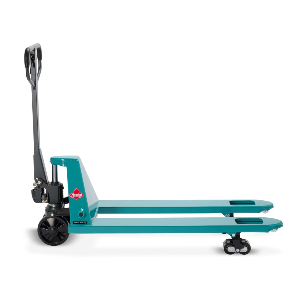 Číslo obrázku produktu 8: Paletový vozík Ameise® PTM 2.5, nosnost 2500 kg, délka vidlí 1150 mm, polyuretan, tandemová kolečka