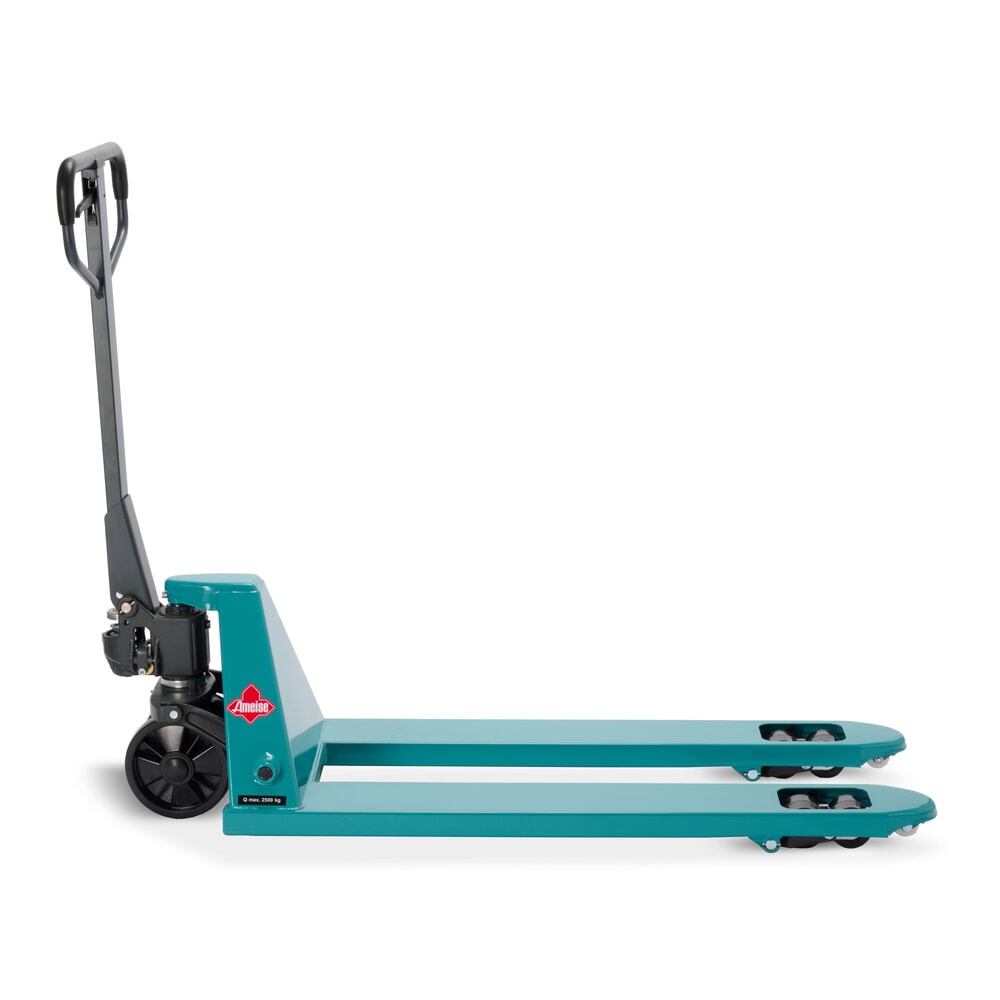Číslo obrázku produktu 9: Paletový vozík Ameise® PTM 2.5, nosnost 2500 kg, délka vidlí 1150 mm, polyuretan, tandemová kolečka