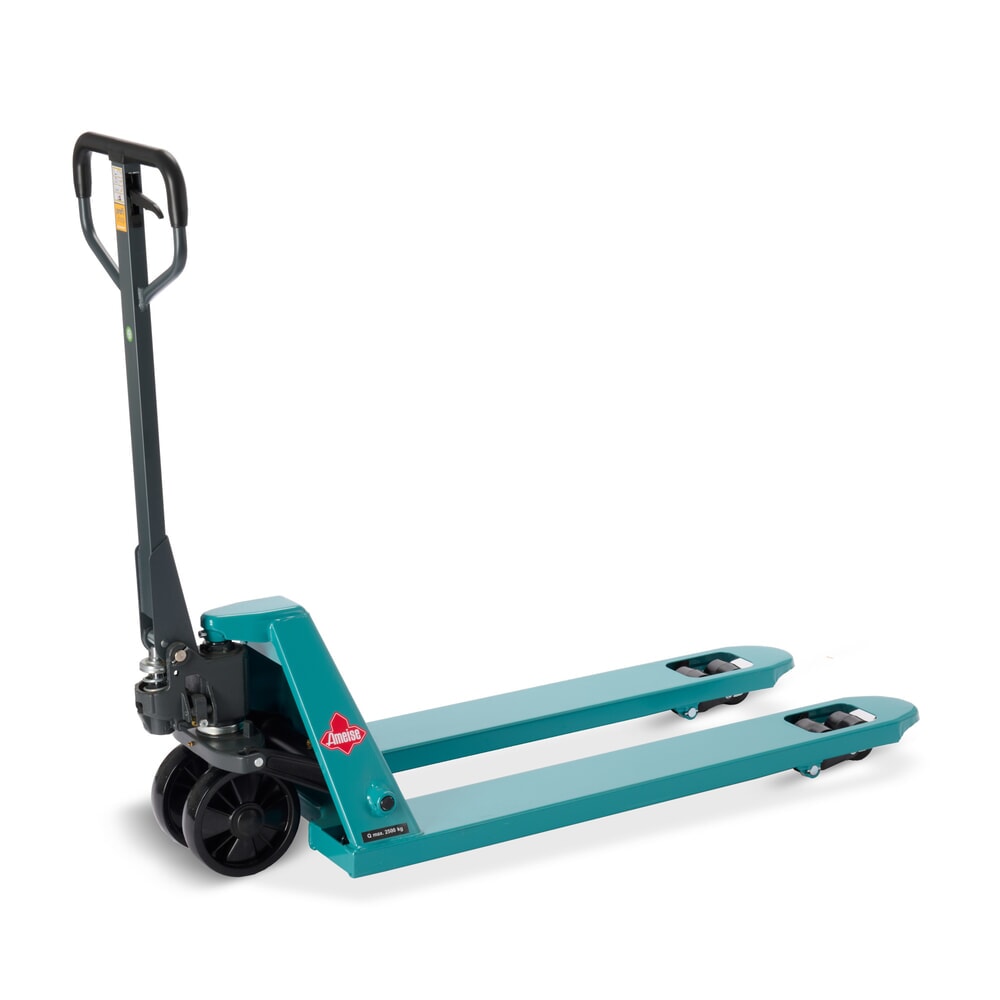 Číslo obrázku produktu 1: Paletový vozík Ameise® PTM 2.5, nosnost 2500 kg, délka vidlí 1150 mm, polyuretan, tandemová kolečka