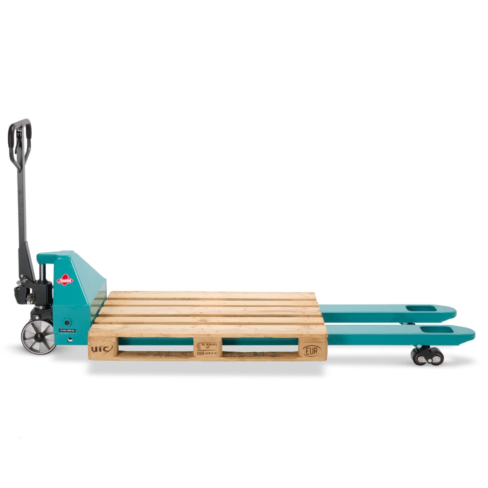 Číslo obrázku produktu 10: Paletový vozík Ameise® PTM 3.5, nosnost 3500 kg, délka vidlí 2000 mm, polyuretan, tandemová kolečka